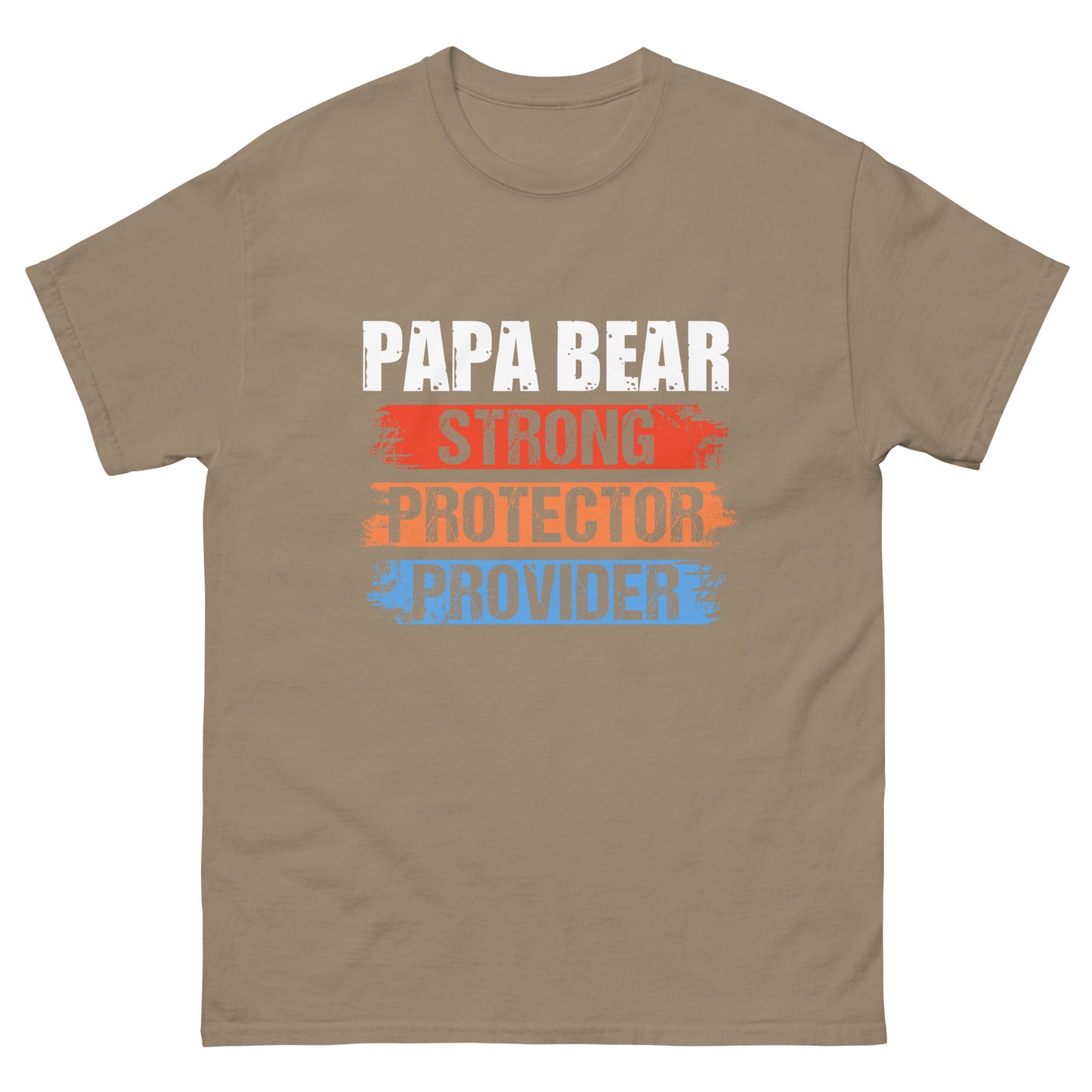 Papa Bear Strong Protector Provider Men's classic tee