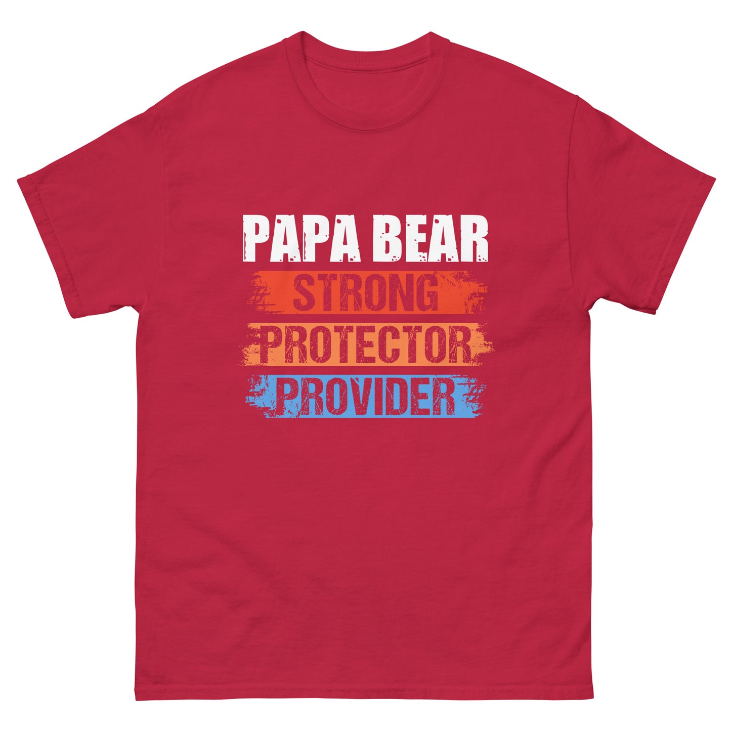 Papa Bear Strong Protector Provider Men's classic tee