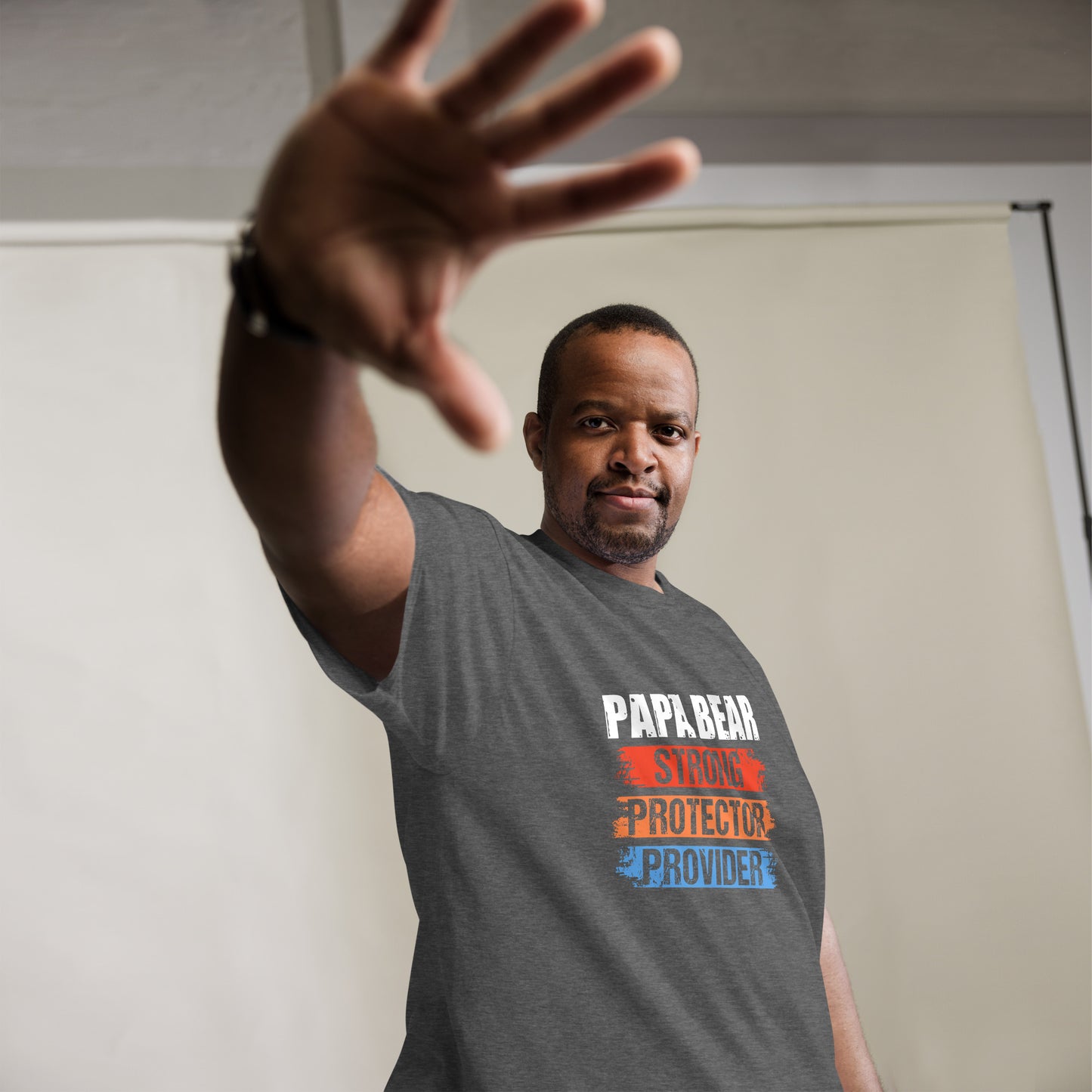 Papa Bear Strong Protector Provider Men's classic tee