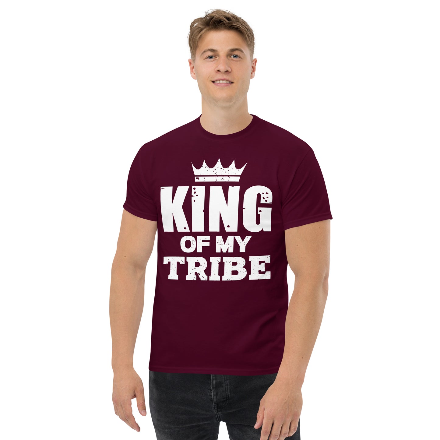 King of My Tribe Men's classic tee