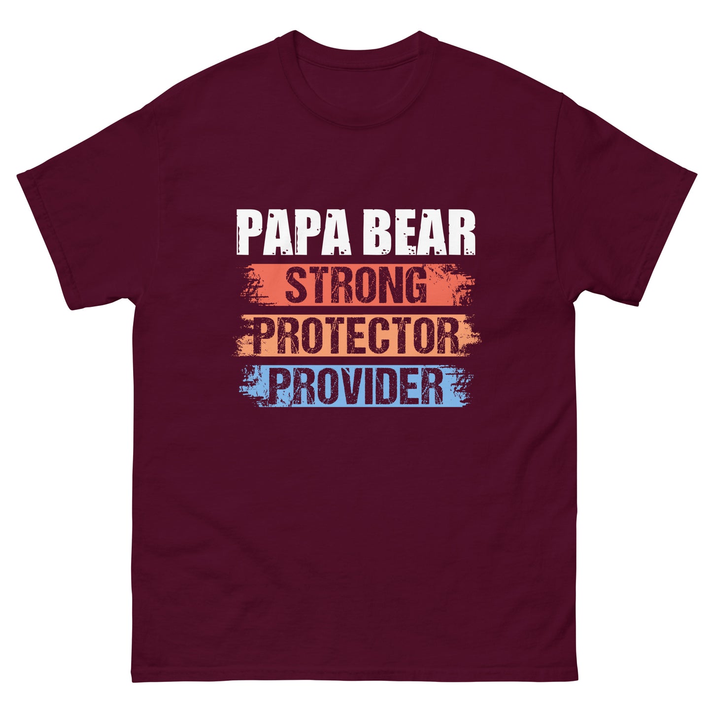 Papa Bear Strong Protector Provider Men's classic tee
