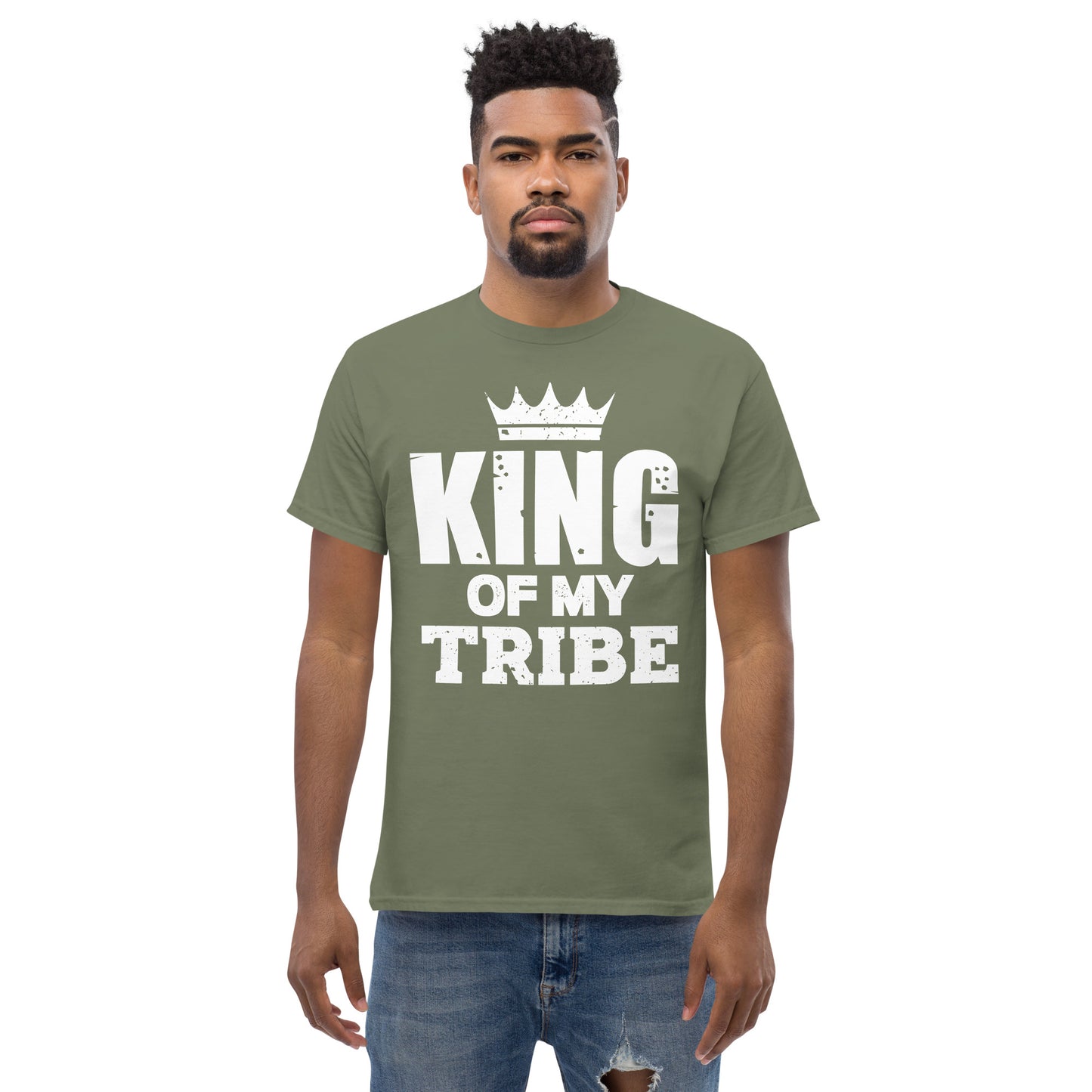 King of My Tribe Men's classic tee