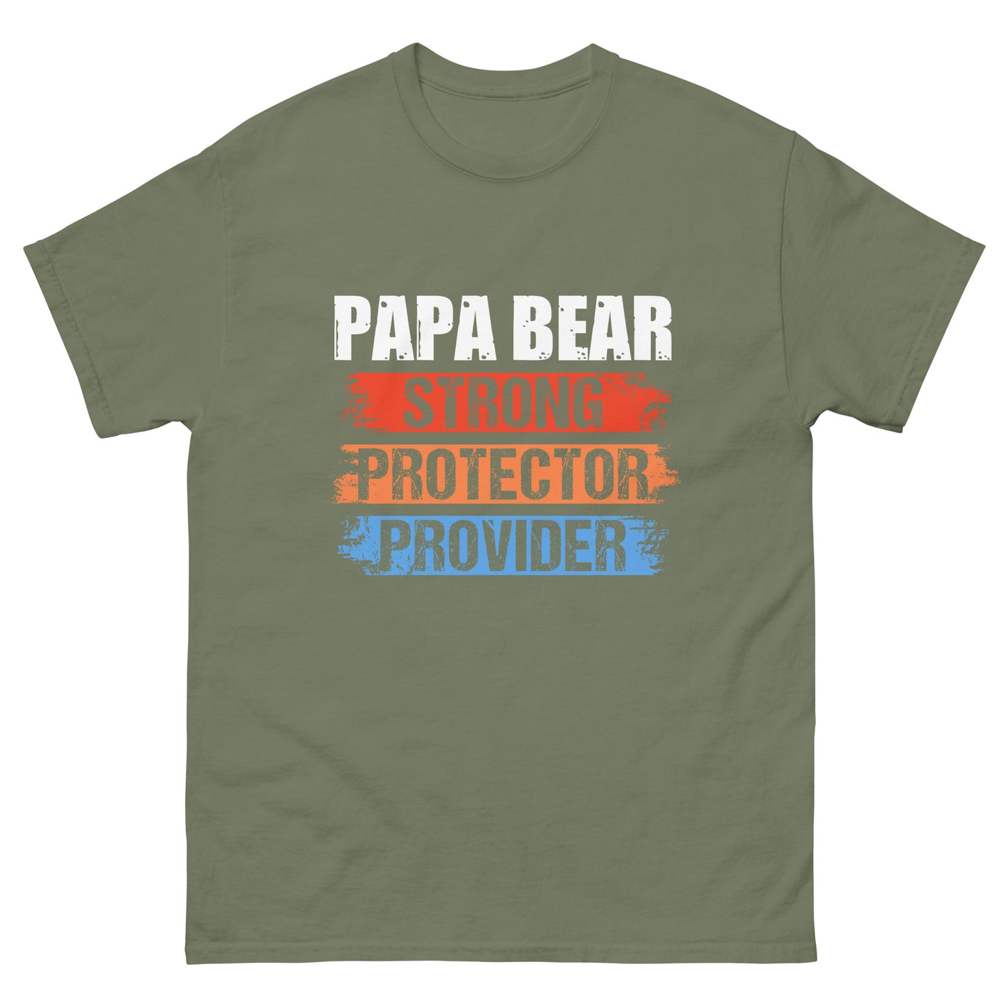 Papa Bear Strong Protector Provider Men's classic tee