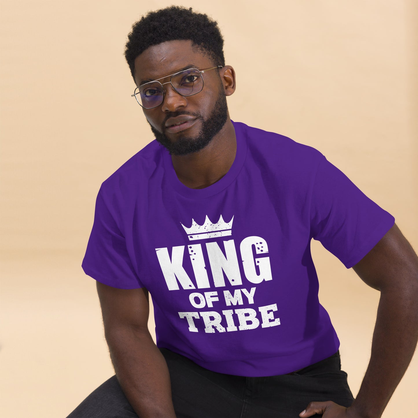 King of My Tribe Men's classic tee