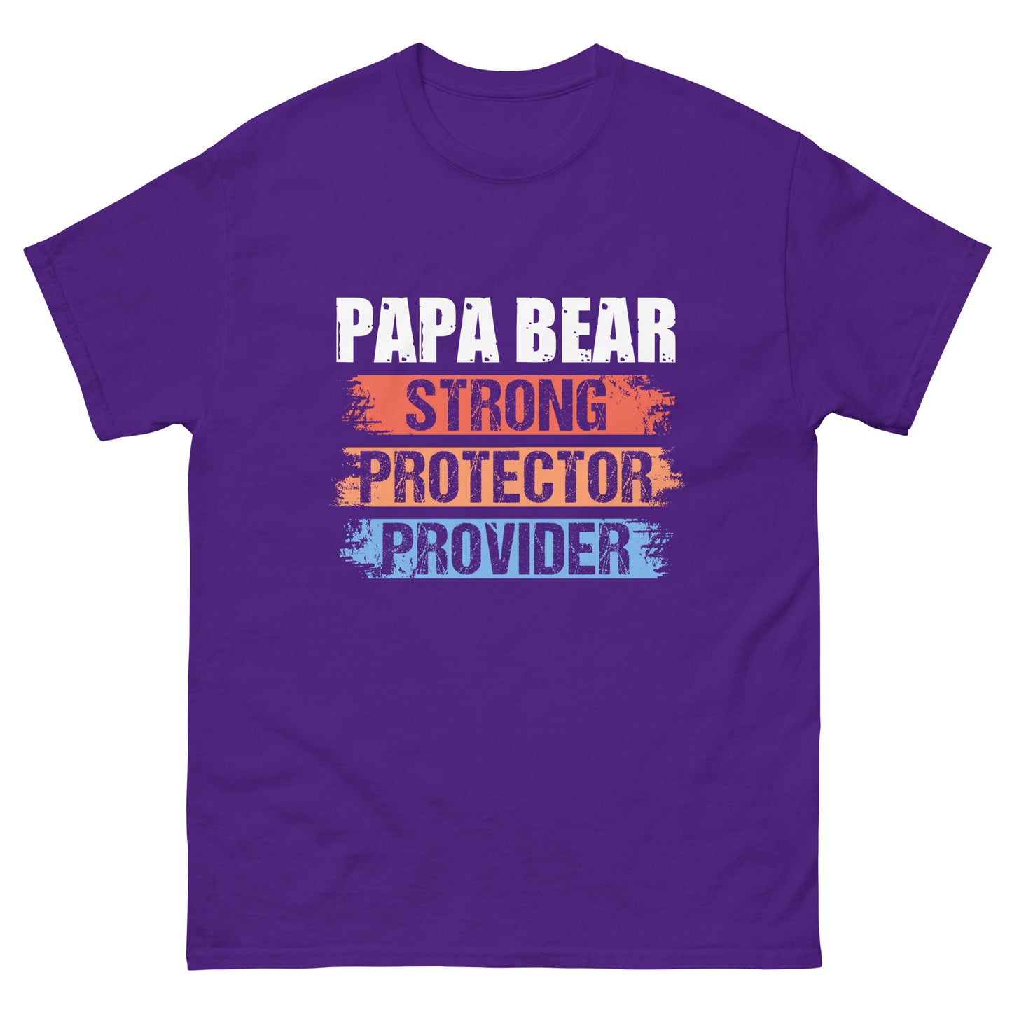 Papa Bear Strong Protector Provider Men's classic tee