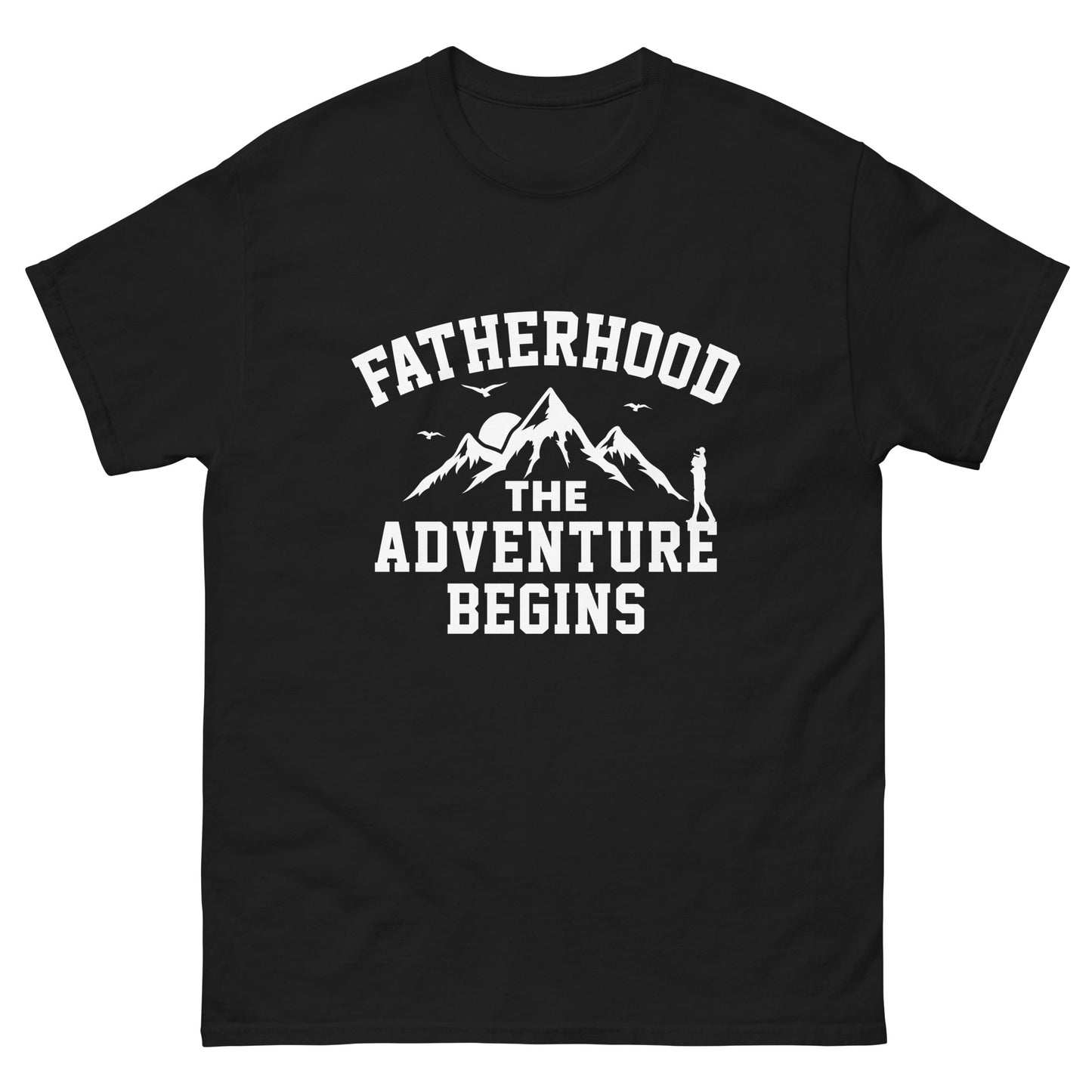 Fatherhood Adventure Begins Men's classic tee