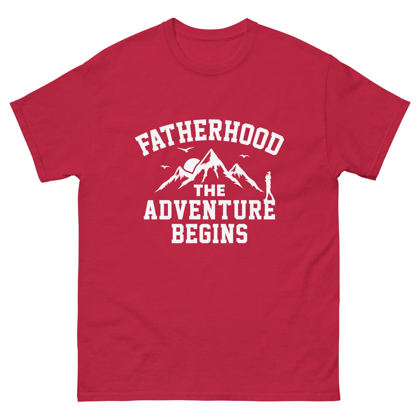 Fatherhood Adventure Begins Men's classic tee