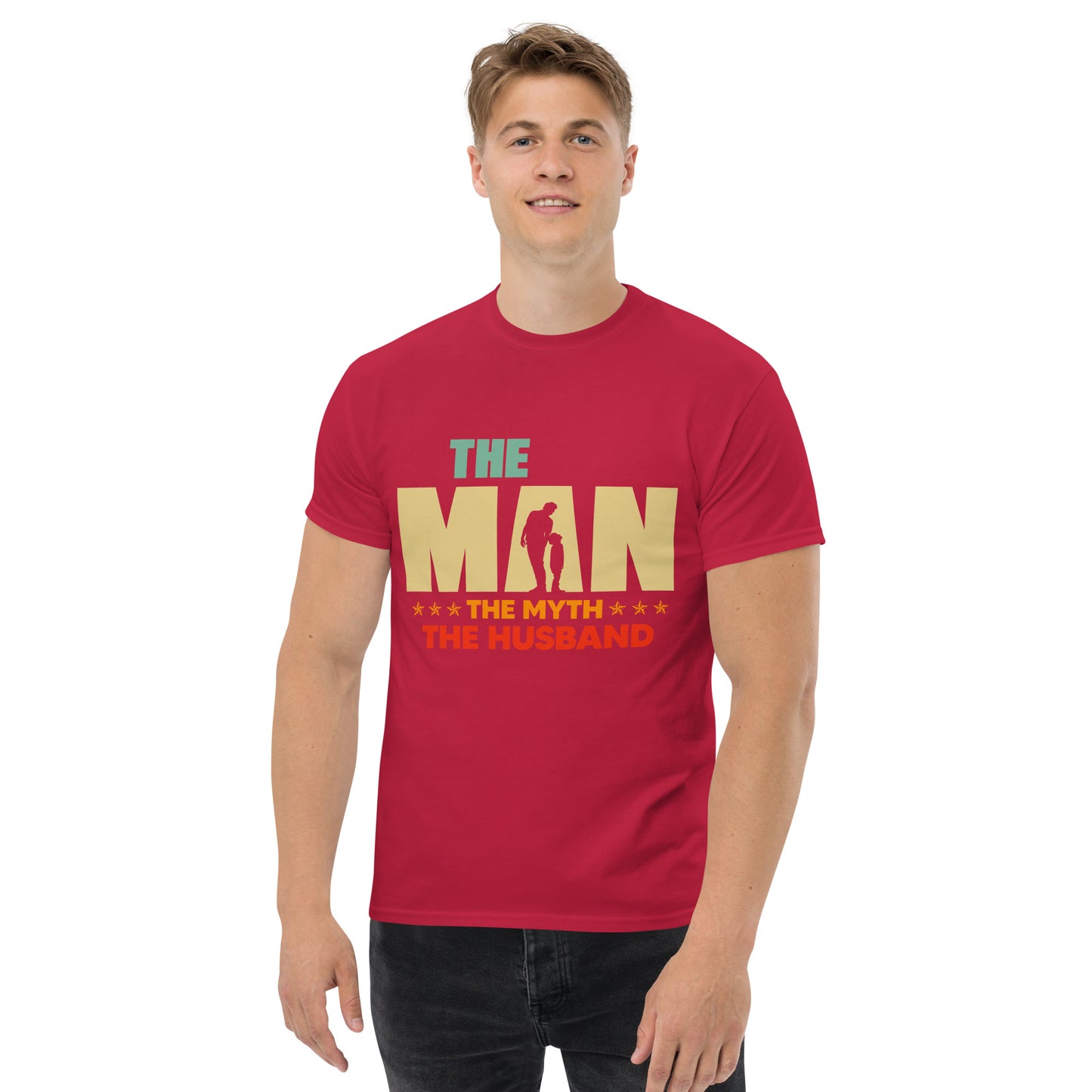 The Man The Myth The Husband Men's classic tee