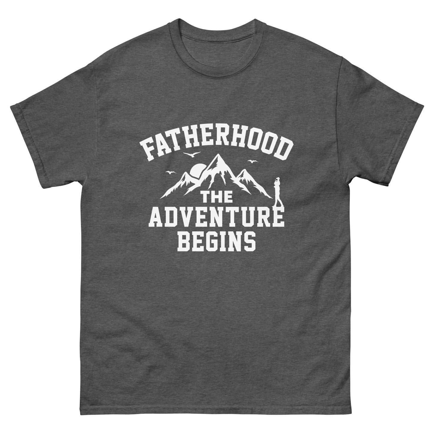 Fatherhood Adventure Begins Men's classic tee