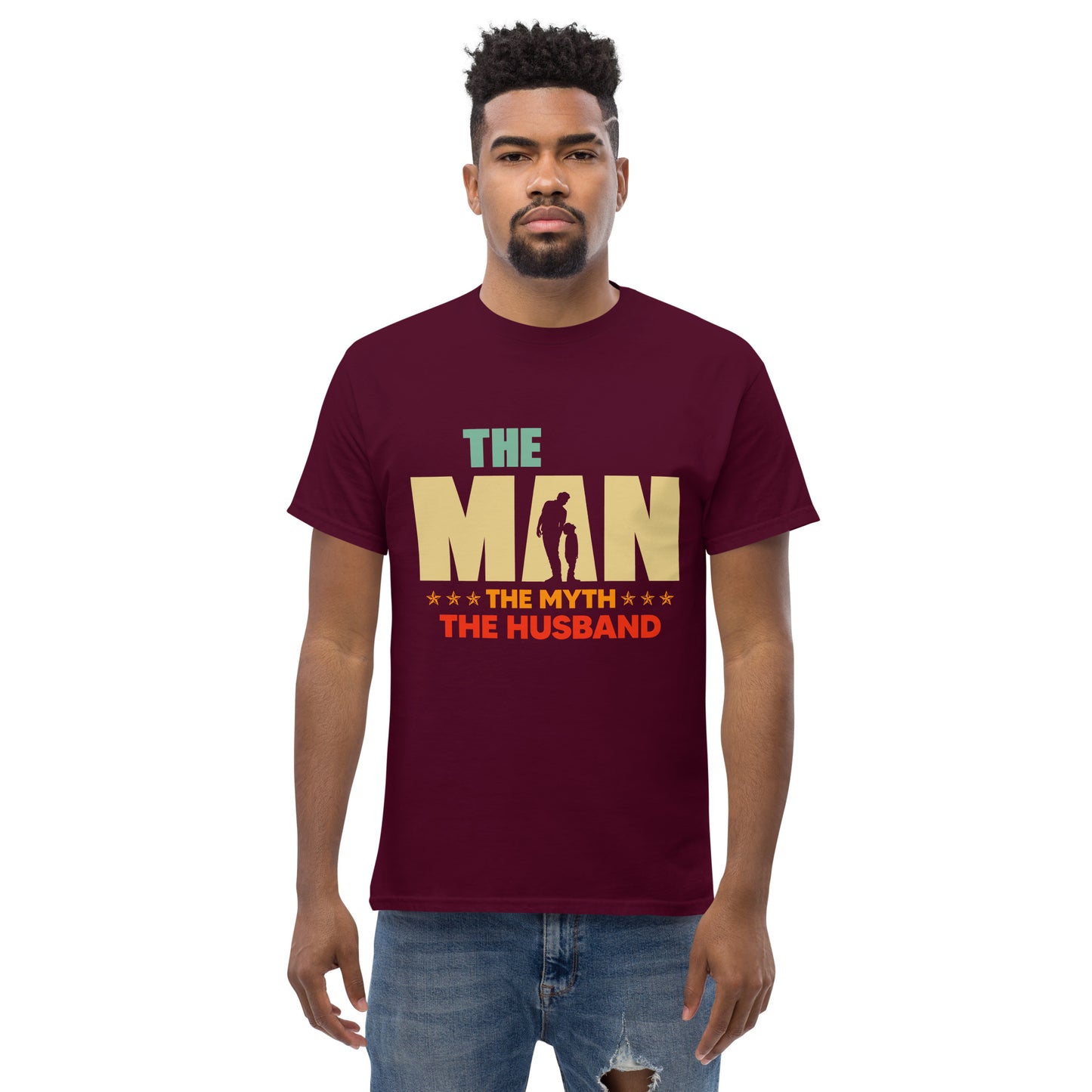 The Man The Myth The Husband Men's classic tee