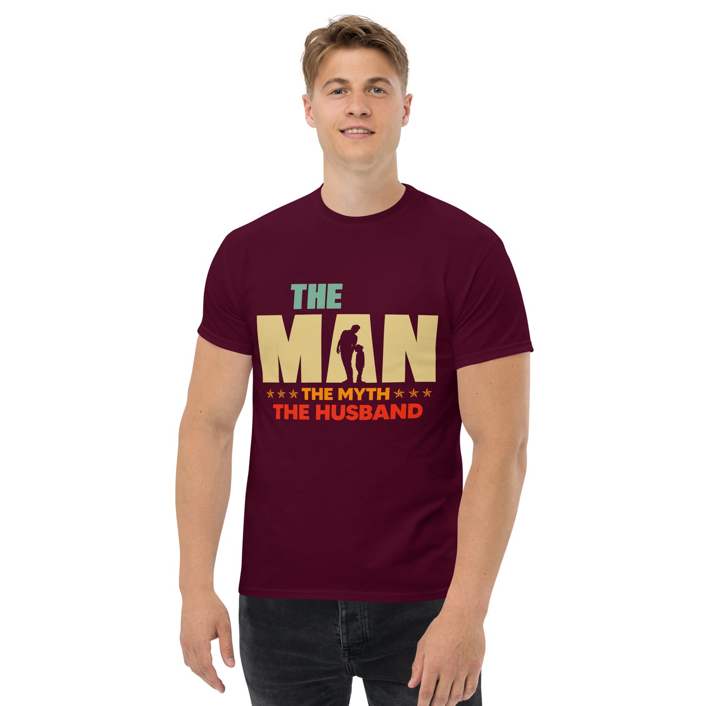 The Man The Myth The Husband Men's classic tee