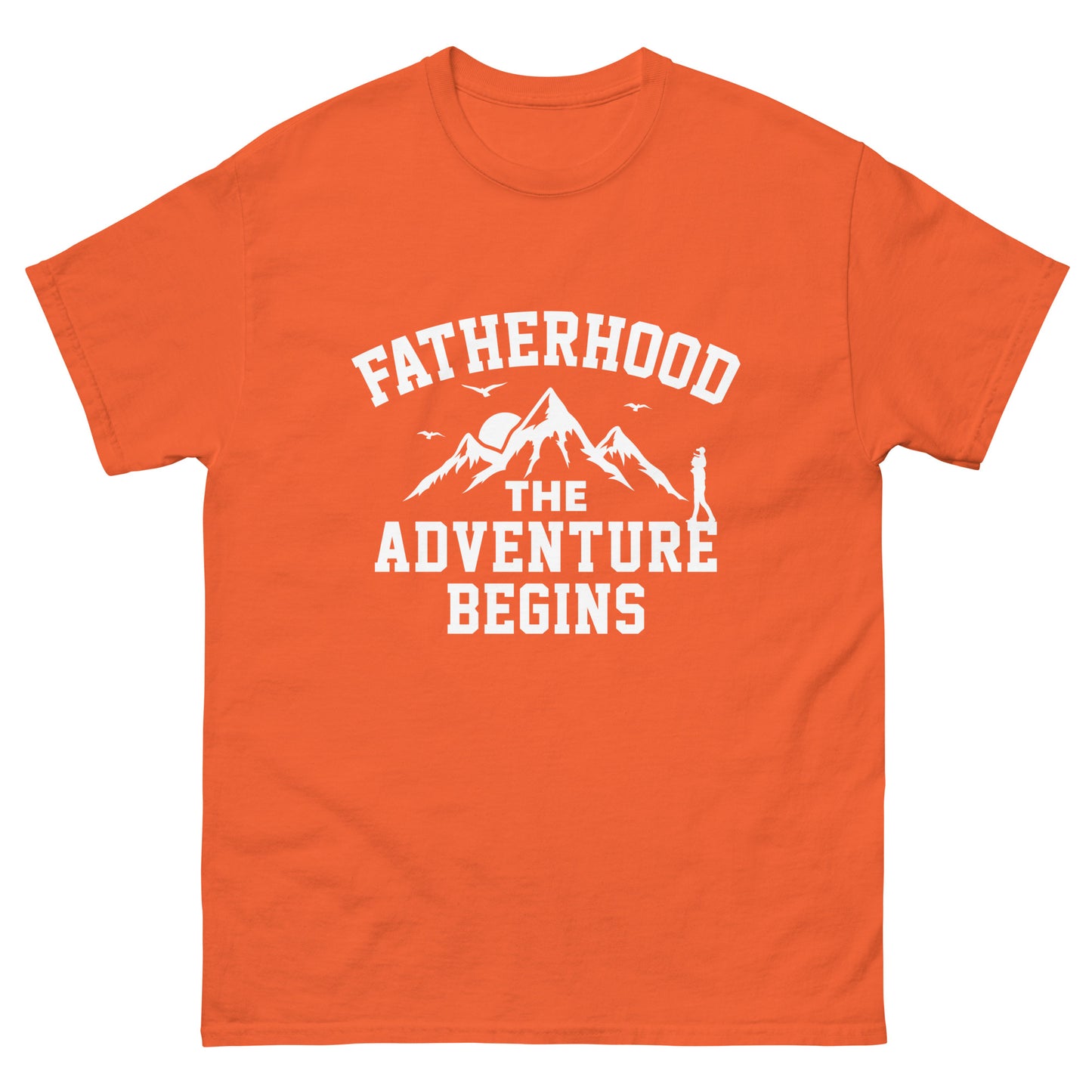 Fatherhood Adventure Begins Men's classic tee