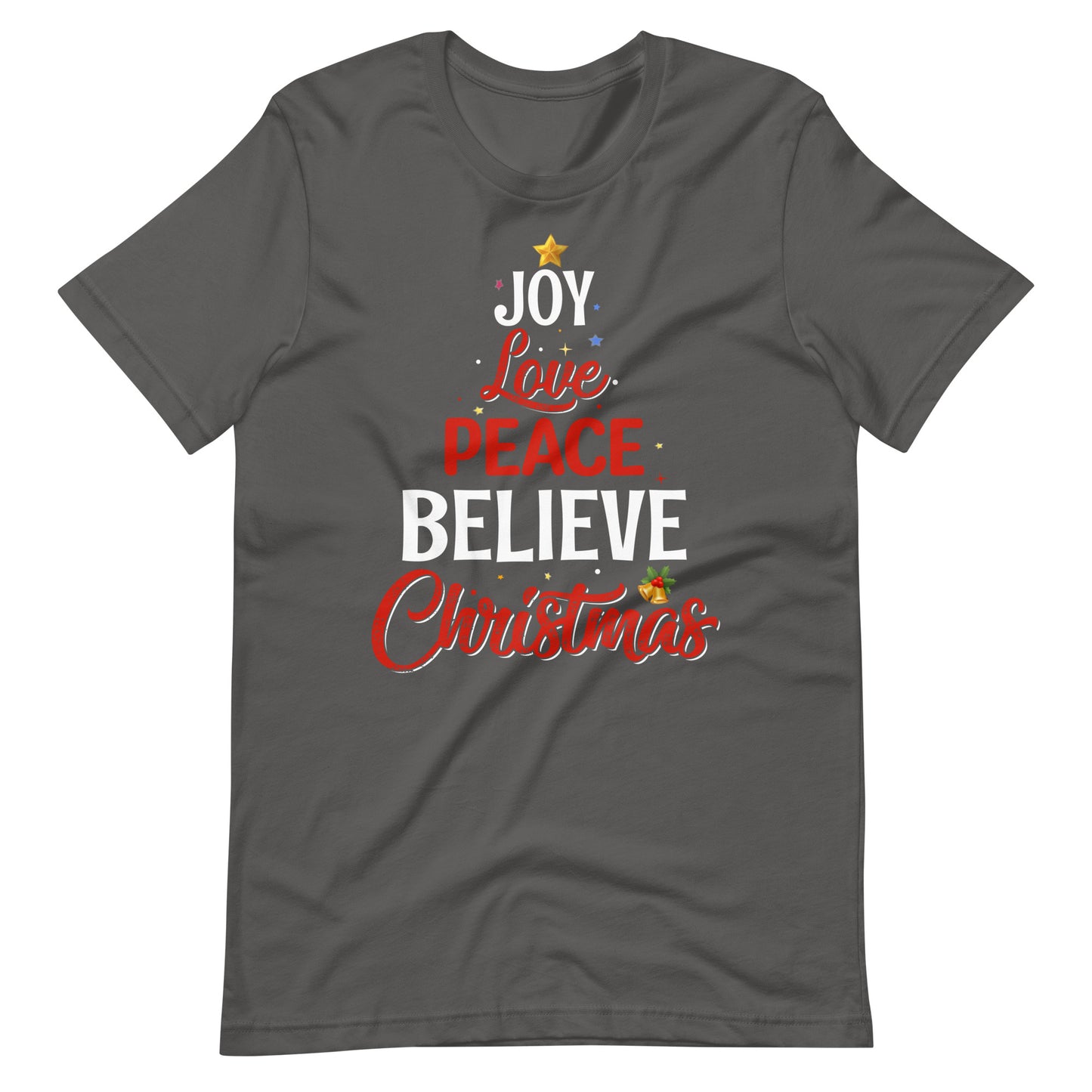 Joy, Love, Peace, Believe, Christmas