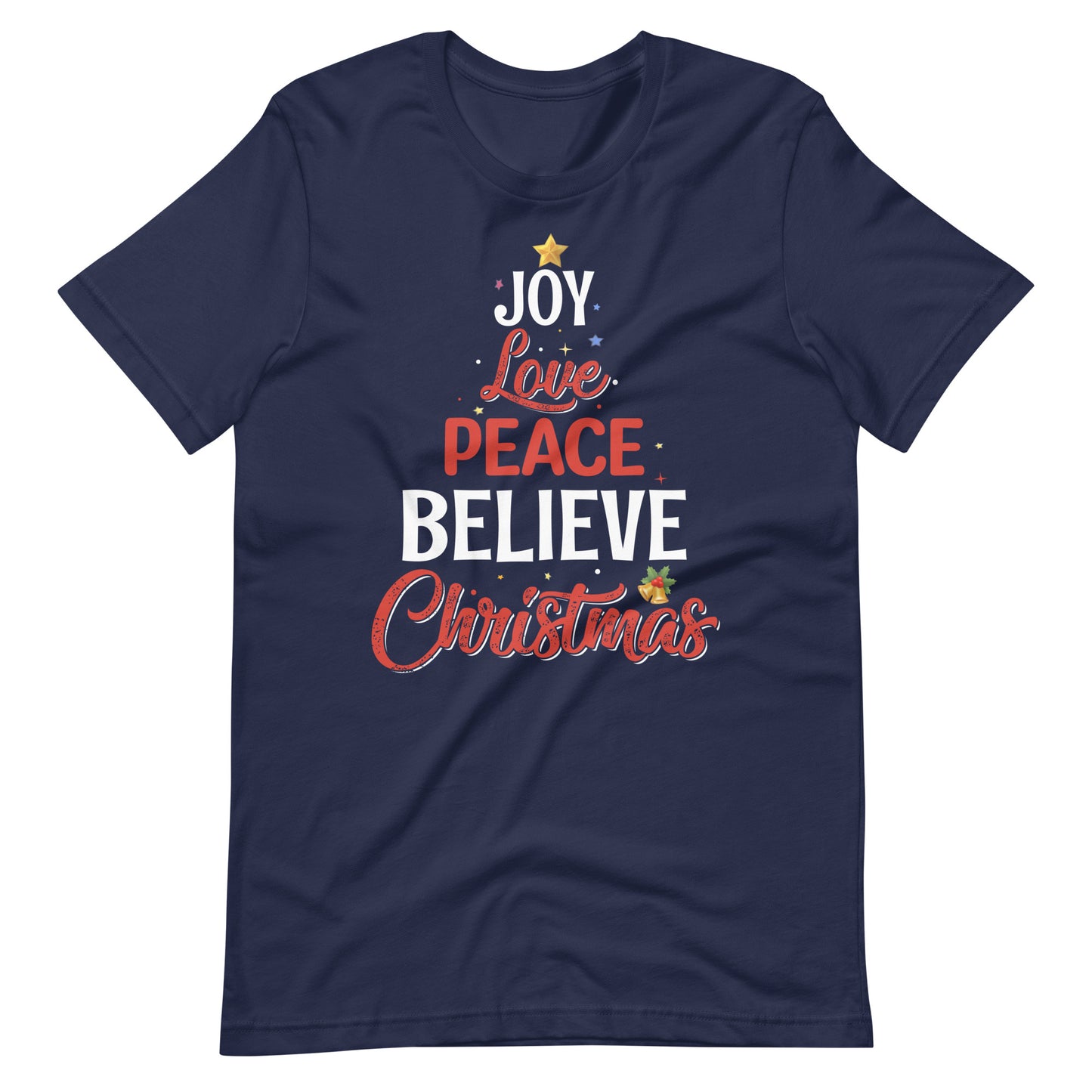 Joy, Love, Peace, Believe, Christmas