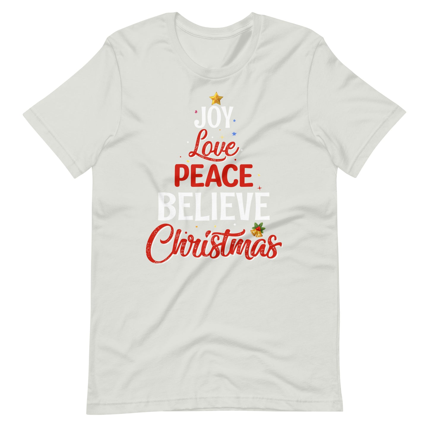 Joy, Love, Peace, Believe, Christmas