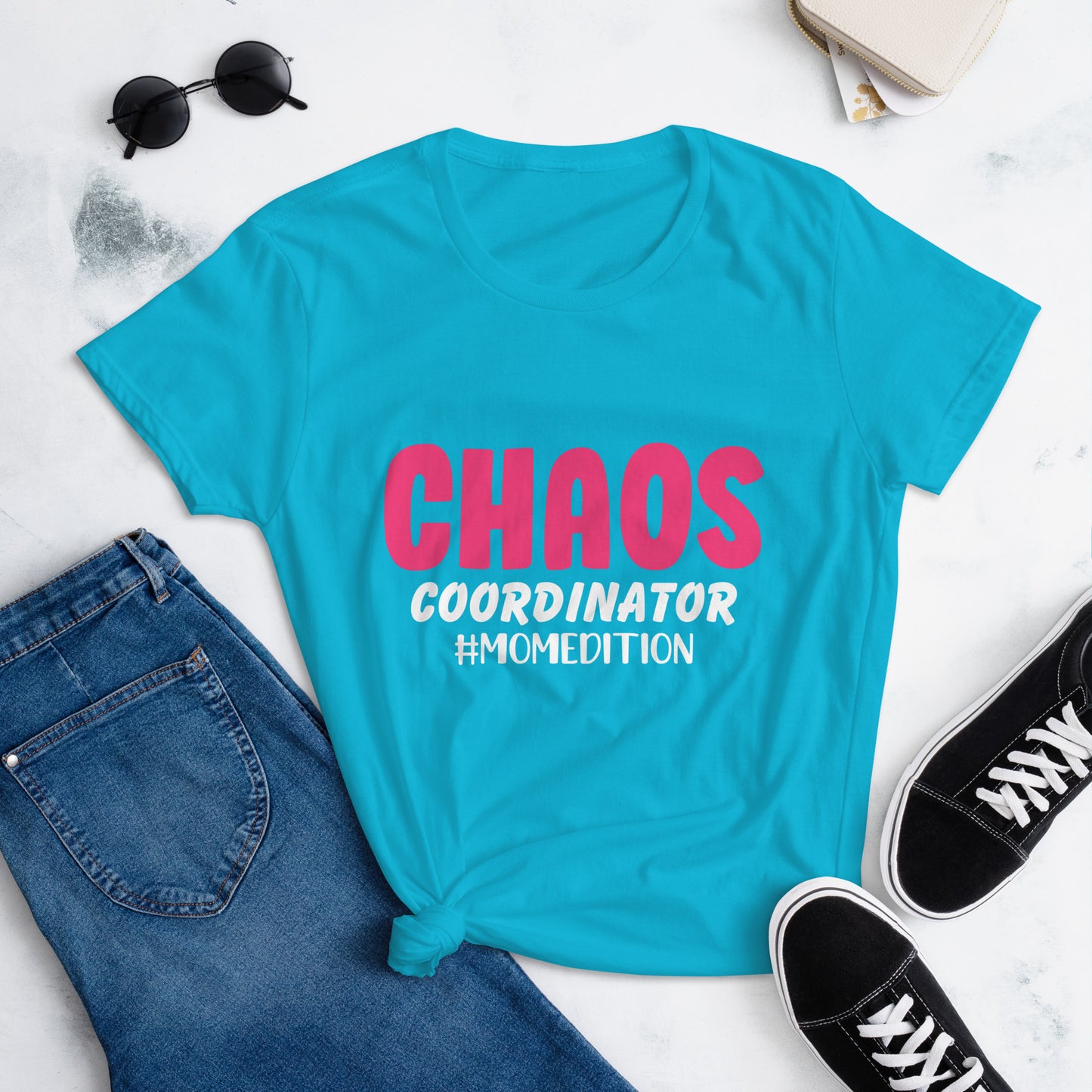 Chaos Coordinator Mom Edition Women's short sleeve t-shirt